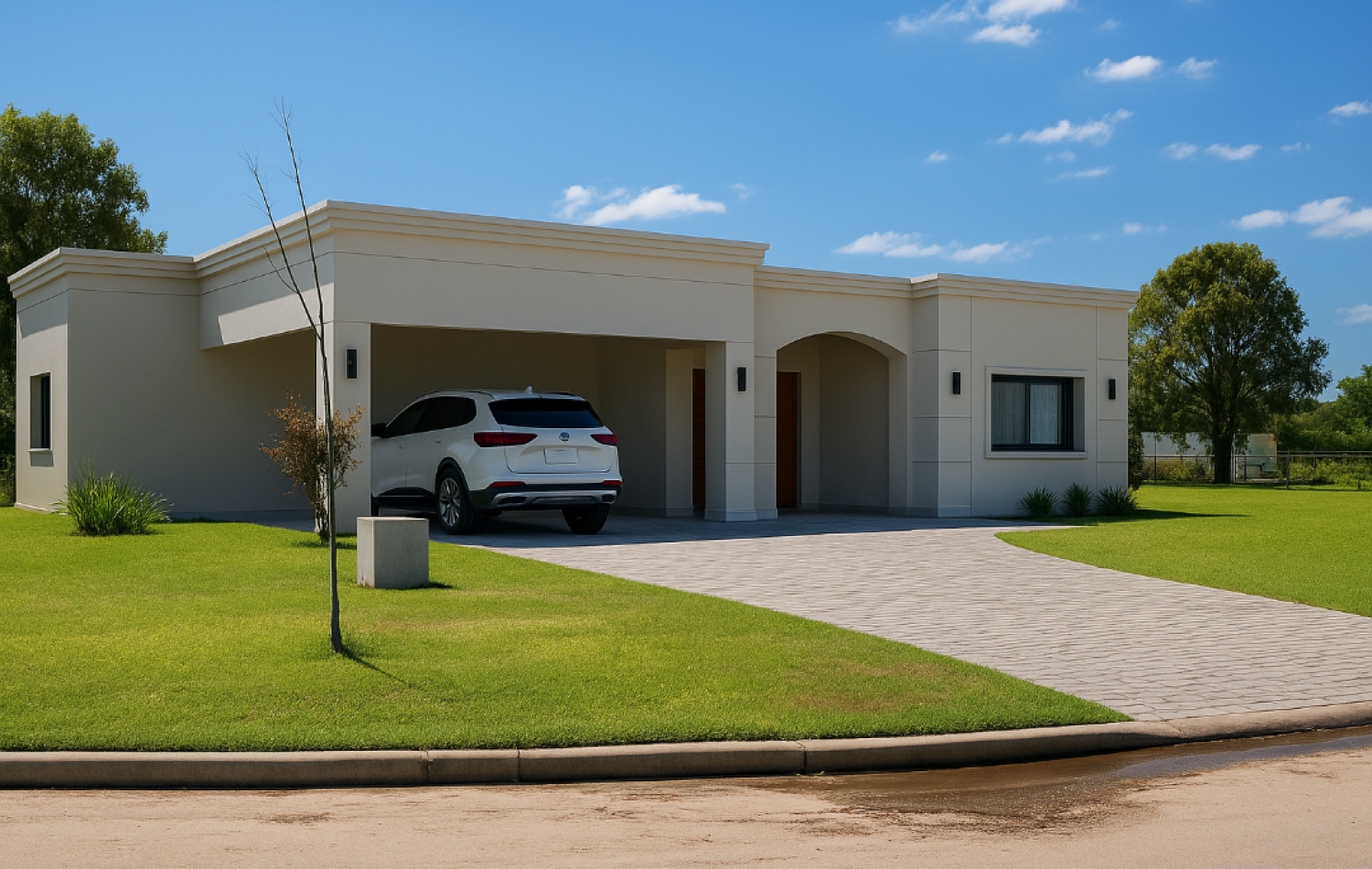 EXCLUSIVA RESIDENCIA MODERNA EN LA VICTORIA POLO COUNTRY CLUB - AREA 60 - Autovia 2 km 64 -