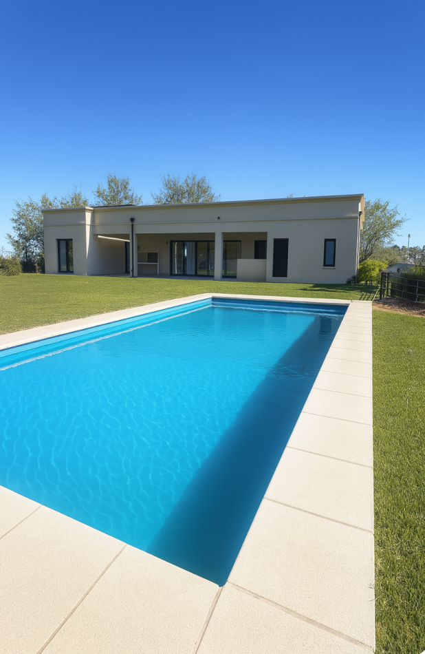 PROPIEDAD DESARROLLADA EN UNA PLANTA. CON PISCINA Y MAJESTUOSO PARQUE - VENTA EN LA RESERVA ESCONDIDA - AREA 60 