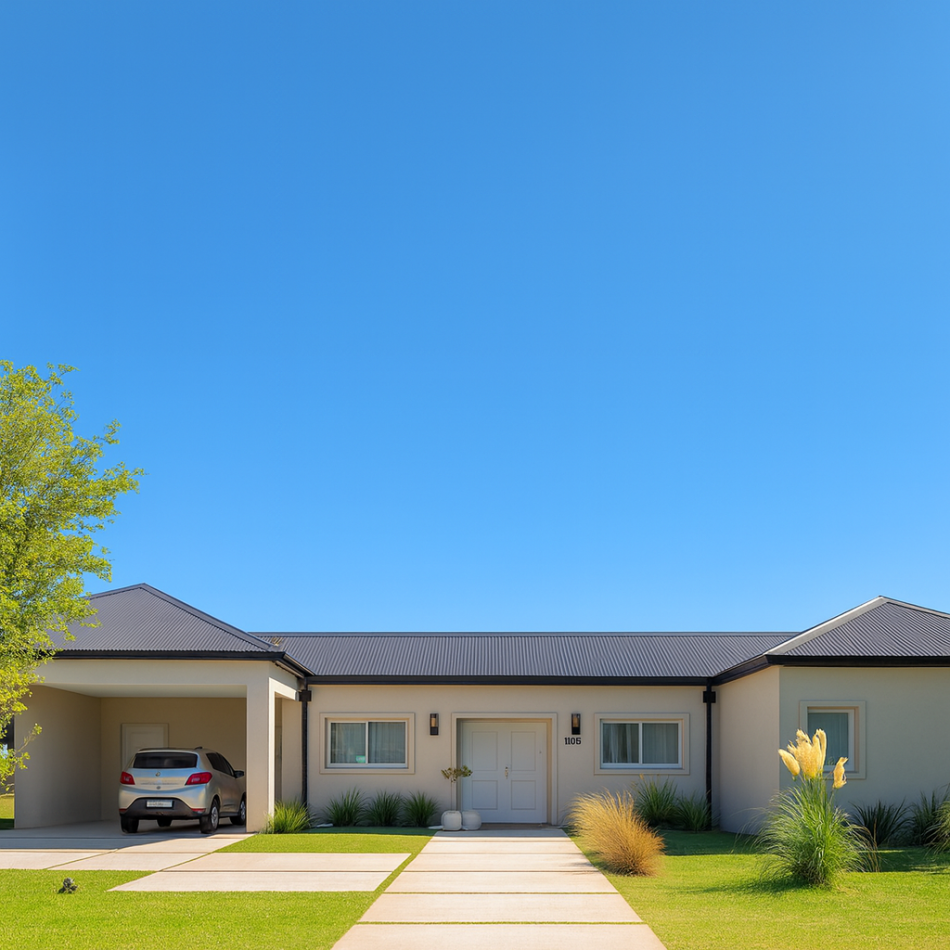 PROPIEDAD EN VENTA DE 4 AMBIENTES CON UN MAJESTUOSO PARQUE. PISCINA Y SOLARIUM EN EL EXCLUSIVO CLUB DE CAMPO LA RESERVA ESCONDIDA - AREA 60 