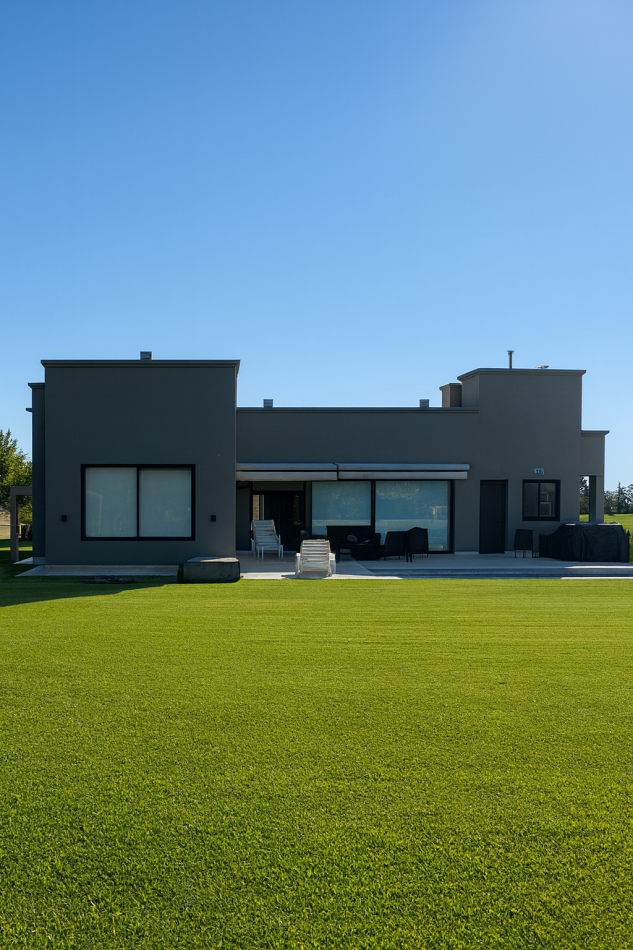 PROPIEDAD DE 4 AMBIENTES AMOBLADA, CON PISCINA, QUINCHO Y CANCHA DE FUTBOL PRIVADA, EN EL CLUB DE CAMPO LA RESERVA ESCONDIDA - AREA 60 