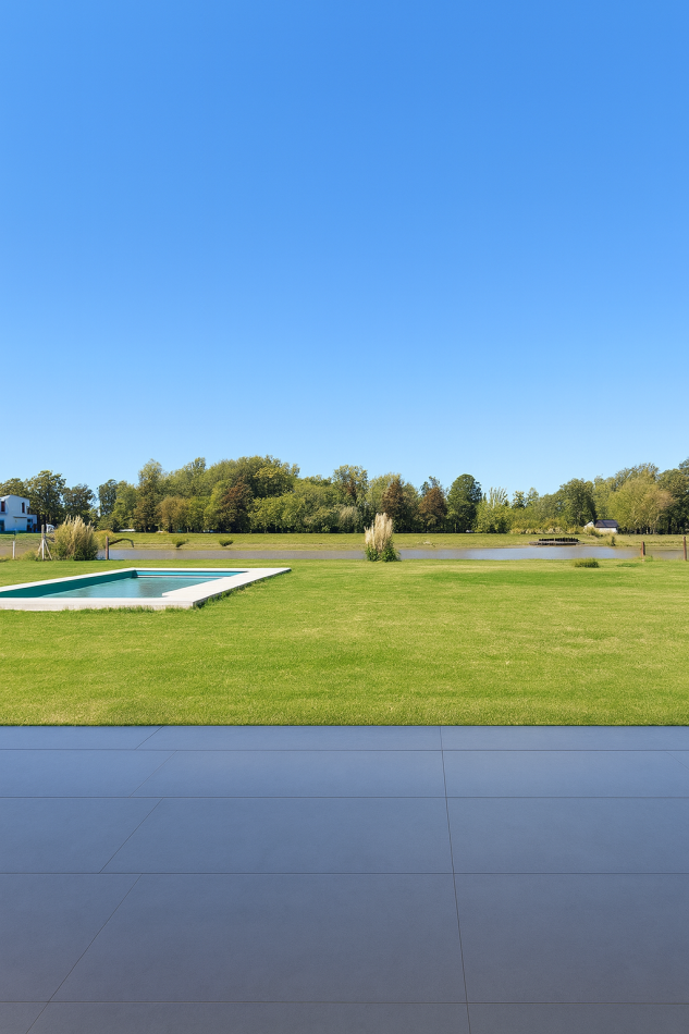 EXCLUSIVA CASA MODERNA CON VISTA A LA LAGUNA Y PISCINA. en el Club de Campo LA VICTORIA POLO COUNTRY CLUB - AREA 60 