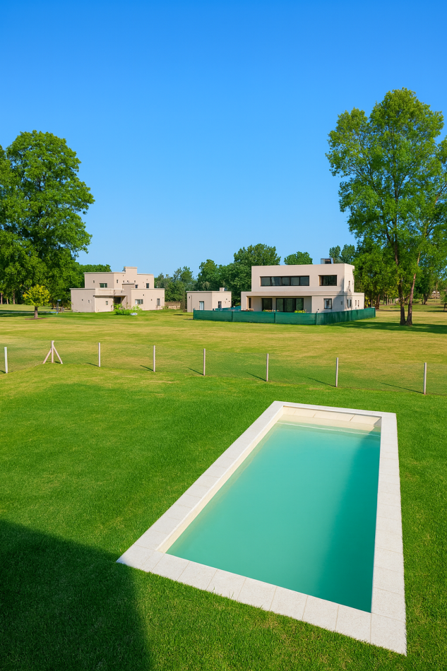EXCELENTE PROPIEDAD DE 2 PLANTAS CON PISCINA Y MAJESTUOSO PARQUE EN CLUB DE CAMPO " LA VICTORIA POLO COUNTRY CLUB "- AREA 60