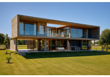 EXCLUSIVA PROPIEDAD DE ESTILO MODERNO, SITUADA EN AREA 60 EN EL EXCLUSIVO CLUB DE CAMPO LA VICTORIA POLO COUNTRY CLUB